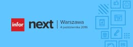 Infor Next Polska - 4. października konferencja w Warszawie